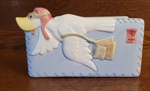 Fitz & Floyd Japan Omnibus 1987 Dolly Duck's Air Express 4.5" Letter Holder - Picture 1 of 5