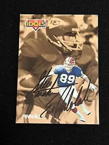 STEVE TASKER & ED PODOLAK 1992 PINNACLE THE IDOLS SIGNED AUTOGRAPHED CARD - Picture 1 of 2