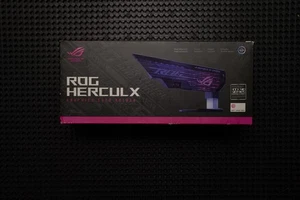 ASUS Republic of Gamers Herculx Graphics Card Holder (Black) - Picture 1 of 4