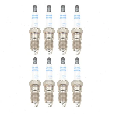 8 bujías Bosch doble platino para Chevrolet Tahoe 1996-2000 5,7 L V8 rl Foto 1 de 4