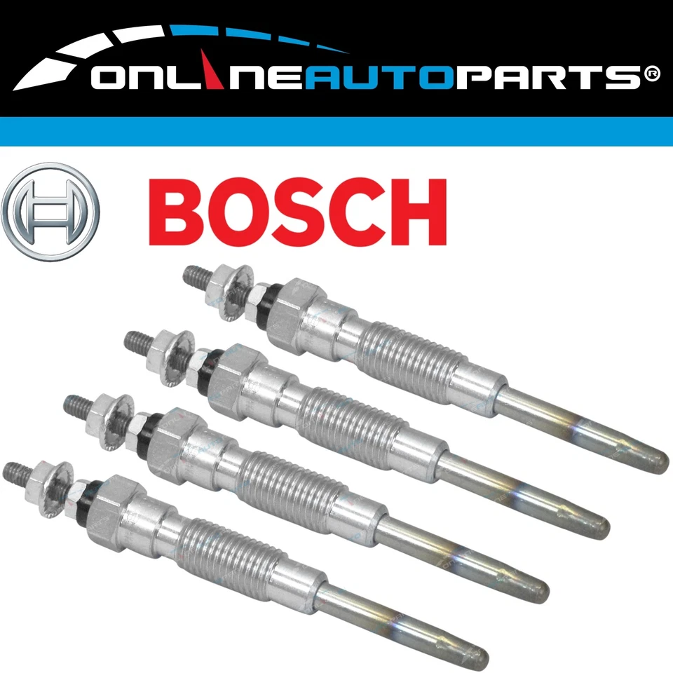 4 Glow Plugs for Hilux 4Runner Surf LN130 89-7/96 4cyl 2L-T 2L-TE 2.4L 3L 2.8 - Image 1 of 2