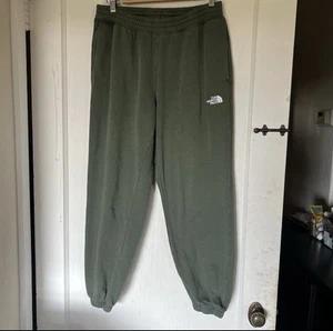 The North Face Fleece Sweatpants Activeware Joggers Green | Mens | Med - Picture 1 of 10