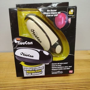 TouCan Can Opener Battery Operated One Touch Smooth Edges Hands-free Brand New! - Picture 1 of 12