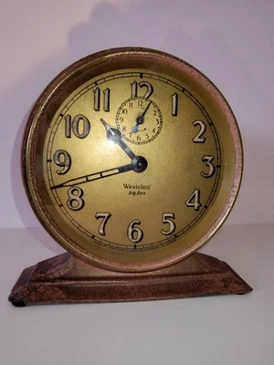 Reloj despertador Deco Era Westclox Big Ben - Excelente pátina original rara - ¡Funciona! Foto 1 de 4