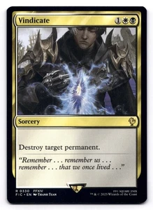 Vindicate NM Commander: Final Fantasy 0330 MTG Regular - Picture 1 of 2