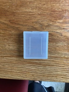 Nintendo Game Boy Cartridge Clear Plastic Storage Case with Secure Lid Vintage - Bild 1 von 4