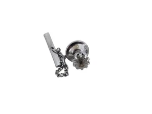 Vintage NIB Silver Tone & Rhinestone Tie Tac - Picture 1 of 5