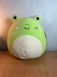 Squishmallows Wendy Frosch 8 Zoll Plüsch Grün 2021 Stofftier Kellytoy Neu mit Etikett - Bild 1 von 9
