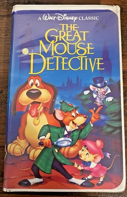 The Adventures of the Great Mouse Detective (VHS, 1992) - Image 1 of 4