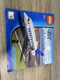 LEGO City 3181 Passenger Plane Instruction Manual Book 2 2010 Illustrated