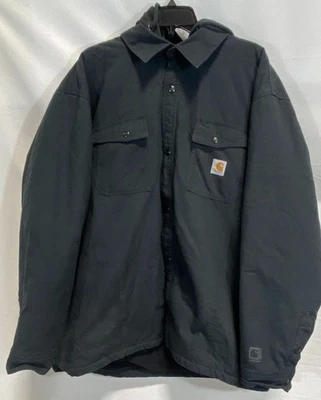 Carhartt Men Black Duck Down Jacket 2XL - Image 1 of 4