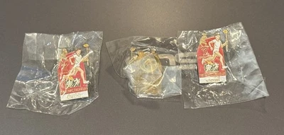 1996 Atlanta Summer Olympics Torch Relay Lapel Pin Lot (3) Sealed - Coca Cola - Image 1 of 3