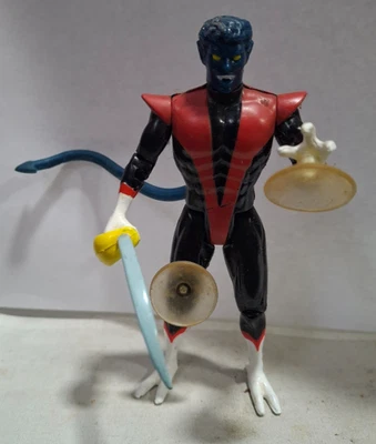 Vintage 1991 ToyBiz Uncanny X-Men Nightcrawler 5" Action Figure 1125-6 - Image 1 of 2