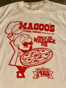 Original Magoo’s Pizza Parlor T Shirt. Grateful Dead, Warlocks Origin Menlo Park - Bild 1 von 4
