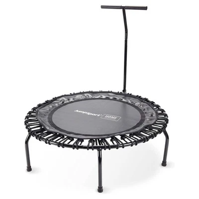 Mini trampolín reboteador JumpSport redondo para el hogar fitness interior para adultos, negro Foto 1 de 4