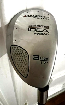 Adams Tight Lies IDEA i-Wood 3 Iron 17° Dynamic Gold Stiff RH Steel Shaft 42'' - Image 1 of 4