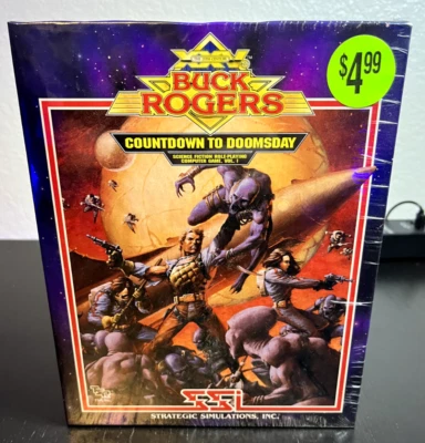 SSI Buck Rogers Countdown to Doomsday IBM PC Big Box New and Sealed - Image 1 of 4
