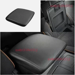 For Nissan Armada Y62 17-2024 Central Console Armrest Box Cover Black PU Leather - Bild 1 von 6