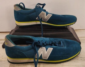 Zapatos clásicos para correr New Balance Comp-80 de gamuza para mujer - verdes/grises talla 7 W80TL - Imagen 1 de 9