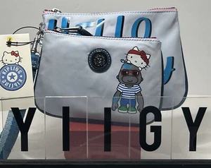 ๐ผ๐ฆ Kipling ๐ผ๐ผ Hello Kitty Pouch Wristlet Travel Cosmetic Bag Case ๐ผ W14o11 - Picture 1 of 11