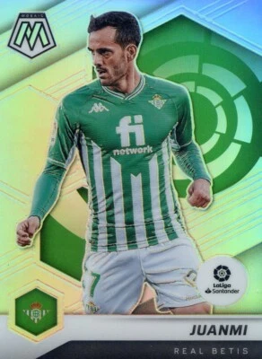 2021-22 Panini Mosaic La Liga Silver Parallel #78 Juanmi - Real Betis - Image 1 of 2