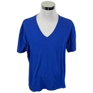 Polo Ralph Lauren Shirt Mens 2XL XXL Blue Pony Preppy Casual V-Neck Outdoor - Picture 1 of 15