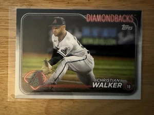 CHRISTIAN WALKER 2024 Topps Series 1 #63 - Arizona Diamondbacks - Picture 1 of 2