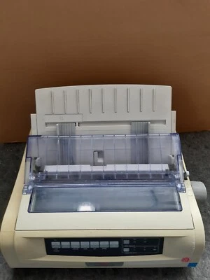 OKI Microline 5520 / 9-Nadeldrucker / USB, Parallel / 240x216 dpi / vergilbt - Bild 1 von 4