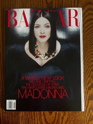 Harper's Bazaar Mag 1999 Madonna DAVID BLAINE Sarah Ferguson MARC JACOBS VG - Imagem 1 de 4