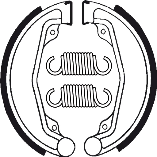 BA023 GANASCE FRENO ANT. HONDA 250 CB Nighthawk 91 - 02 Foto 1 de 1