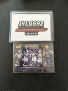 Liam Henry Fremantle 2022 Select AFL Footy Stars F50 Gamebreakers Card