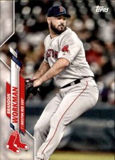 2020 Topps Factory Team Set #BOS-7 Brandon Workman Boston Red Sox