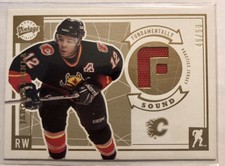 2002 Upper Deck Vintage Fundamentally Sound 46/50 Jarome Iginla #SO-JL