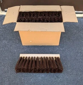 6 Lacrosse Street Broom Wood Head, 16" wide, Polypropylene bristles Made in USA - Picture 1 of 7