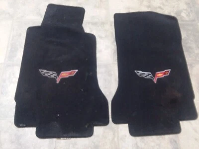 05 Chevy Corvette C6 Lloyd carpet floor mats - Image 1 of 4