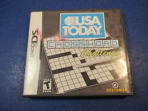 USA Crossword Challenge, Juego Nintendo DS, Clasificado T (adolescente), 2008 - Imagen 1 de 1