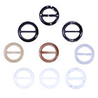 9pcs Resin Scarf Clip Rings Scarf Clips for Scarves - Pack of 9
