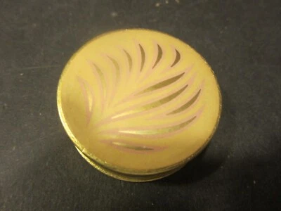 New Corn Silk Pressed Powder Shulton Sample Container Toronto CN _Clifton NJ - Image 1 of 4