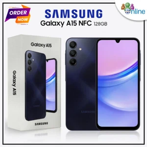 Samsung Galaxy A15 128GB EU Version Black White & Yellow With 2 Years Warranty - Picture 1 of 2