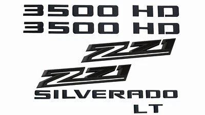 Fender Z71 puerta 3500HD trasero Silverado LT emblema ajuste 2019 + Silverado 3500 HD Foto 1 de 4