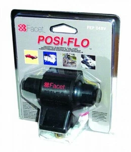 Classic Mini Facet 12V Electric Fuel Pump Kit With Filter Union & Straight Union - Picture 1 of 1