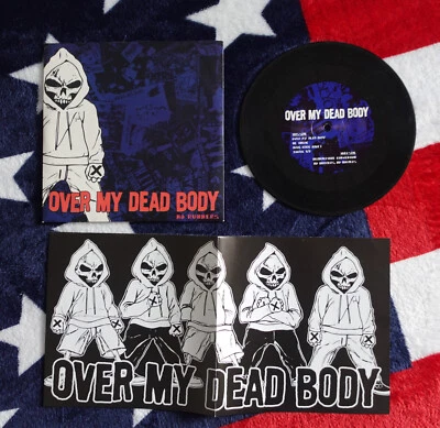 OVER MY DEAD BODY - NO RUNNERS 7" ( BLACK VINYL / 1500 ) STRAIGHT EDGE HARDCORE - Bild 1 von 2