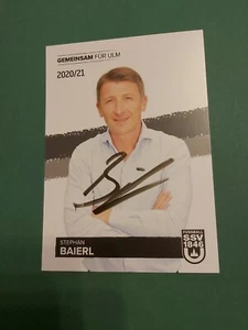 SSV Ulm , S. Baierl ,20/21 ,Autogrammkarte, Fussball - Picture 1 of 1