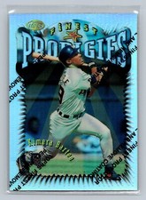 1996 Topps Finest Prodigies Silver Refractor Kimera Bartee #243 Detroit Tigers