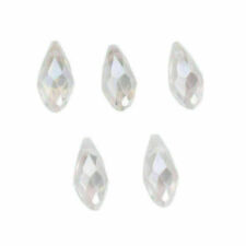 6x12mm 20pcs Faceted Teardrop Pendant Spacer Loose Beads DIY Jewelry Finding New