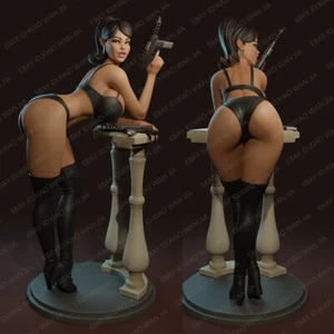 1/24 Resin Figure Lana kane Girl NSFW Model Kit Unpainted Unassembled - Picture 1 of 2