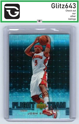 2006-07 UD Reserve #FT-SM Josh Smith Flight Team - Image 1 of 2