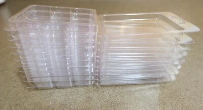 105 Pieces Empty Standard 6 pc. Clamshell For Wax Melts, Soap - Image 1 of 3