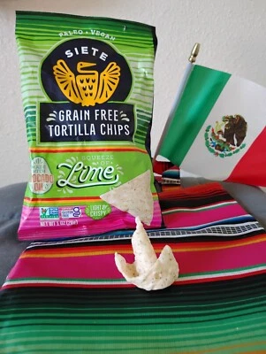 RARE Siete Lime Chip -Not for consumption  Shaped Like a Sombrero! One-of-a-Kind - Image 1 of 4