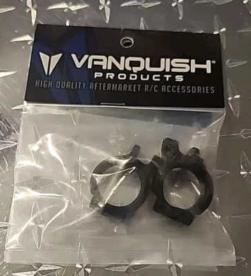 Vanquish Products Yeti Front Caster Blocks Black Anodized VPS07580 - Image 1 of 2